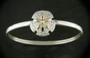 Sand Dollar Bangle